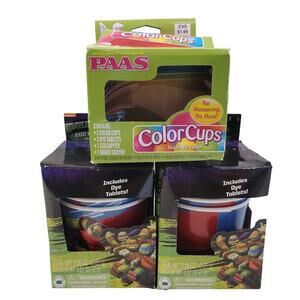 Teenage Mutant Ninja Turtles Egg Coloring Kit PAAS Easter Egg Coloring Kits